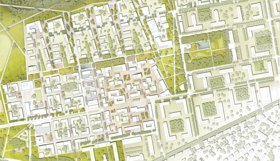 MARS Group Luxemburg, LUX-Esch-sur-Alzette mit Agence Ter.de GmbH Landschaftsarchitekten, Karlsruhe