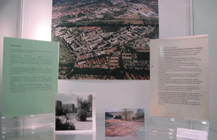 Ausstellung verschiedener Archivalien zu den Wohngebieten der Stadt im Stadtarchiv