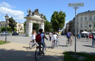 Radfahren in Potsdam, Jägertor