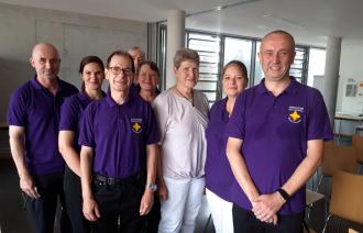 Das Team der Notfallseelsorge und Krisenintervention der Landeshauptstadt Potsdam. Herzlichen Glückwunsch zum 20-jährigen Jubiläum und ein großes Dankeschön von uns für den aufopfernden und wertvollen Einsatz der vergangenen zwei Jahrzehnte