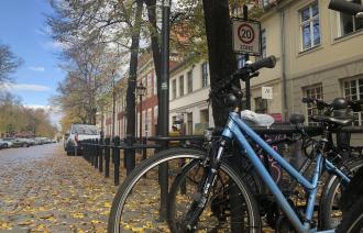 Fahrradparken Innenstadt.