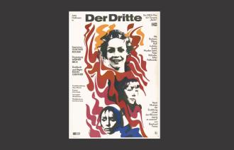 Das Foto zeigt das Plakat des Films "Der Dritte".
