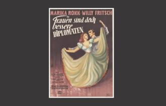 Das Bild zeigt das Plakat des Films "Frauen sind doch bessere Diplomaten". (Bildquelle: Filmmuseum Potsdam)