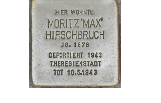 Stolperstein Moritz Hirschbruch