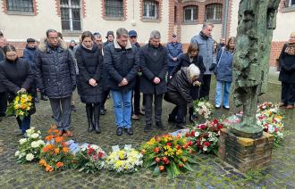Potsdam gedenkt der Opfer des Nationalsozialismus in der Gedenkstätte Lindenstraße