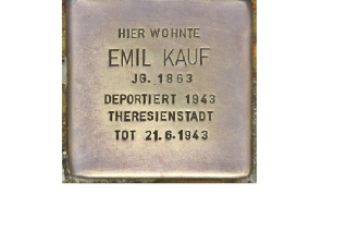 Stolperstein Emil Kauf