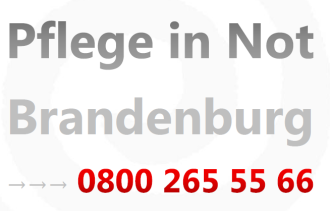 Telefonnummer des Beratungstelefons Pflege in Not Brandenburg