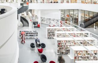 Stadt- und Landesbibliothek Potsdam im Bildungsforum.