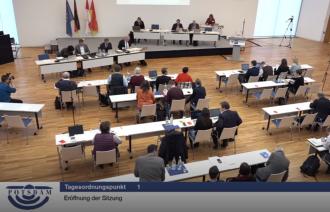 8. öffentliche Sitzung der Stadtverordnetenversammlung vom 4. März 2020