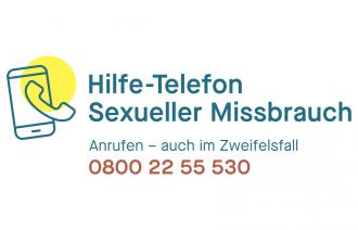 Telefonnummer des Hilfetelefons Sexueller Missbrauch