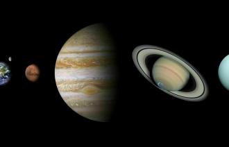 Von Merkur bis Neptun, Quelle: NASA, Foto: NASA, Lizenz: NASA