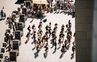 Die RokkaZ auf dem Alten Markt, Foto: Steven Ritzer, Lizenz: Landeshauptstadt Potsdam