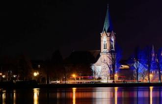 Maria Meeresstern am Abend, Foto: TK, Lizenz: Kath. Kirche Maria Meeresstern