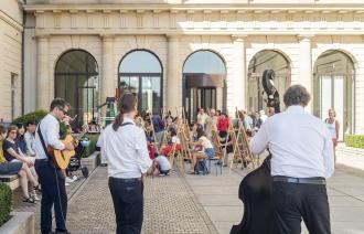 Offenes Atelier, Foto: Mathias Voelzke, Lizenz: Museum Barberini