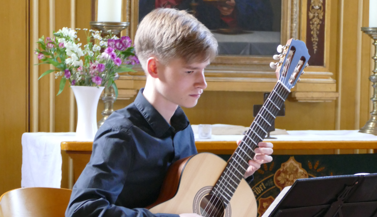 „Jugend musiziert“-Preisträger Johannes Albrecht