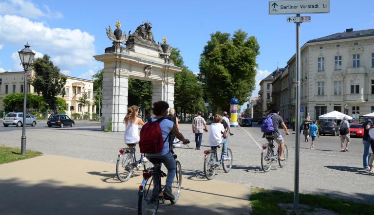 Radfahren in Potsdam, Jägertor