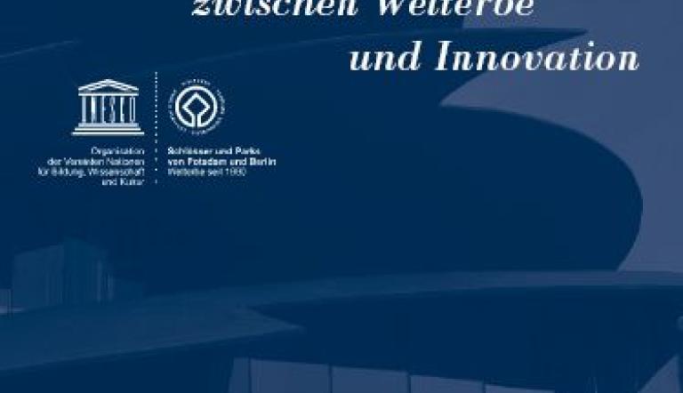 "Potsdam zwischen Welterbe und Innovation" - Imageflyer, Cover