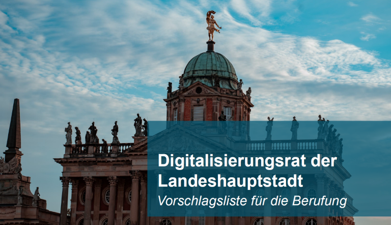 Digitalisierungsrat für die Landeshauptstadt Potsdam