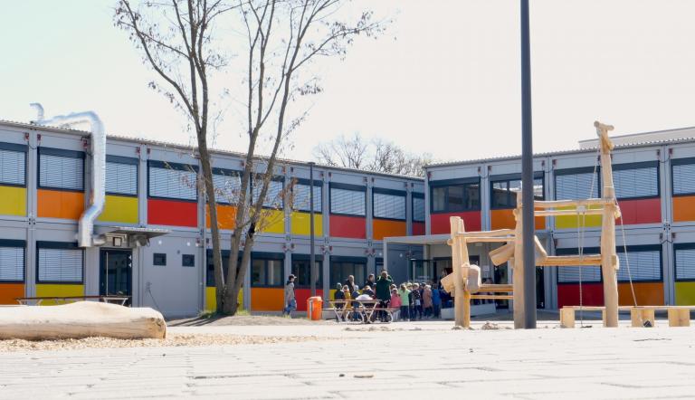 Modulbau der Grundschule Heinrich-Mann-Allee