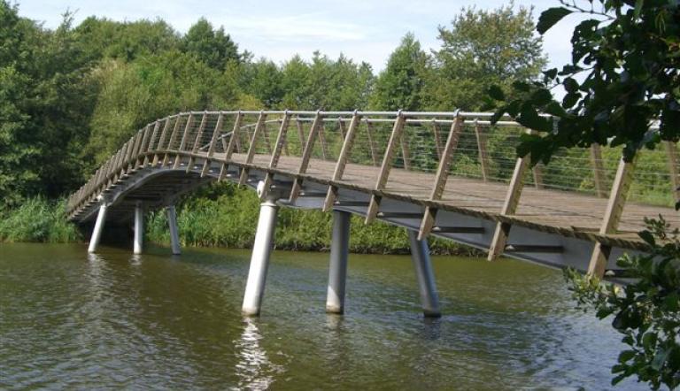 Brücke zur Insel Töplitz (© Archiv)