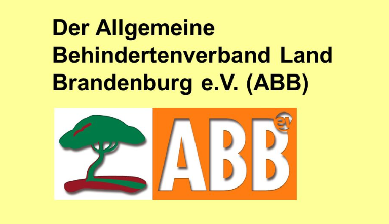 Logo des Allgemeinen Behindertenverband Land Brandenburg e. V. (ABB)