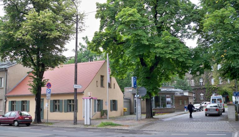 Das ehemalige Kolonistenhaus an der Rudolf-Breitscheid-Straße im Jahr 2009