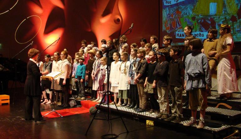 Der Große Kinderchor singt  im Potsdamer Nikolaisaal