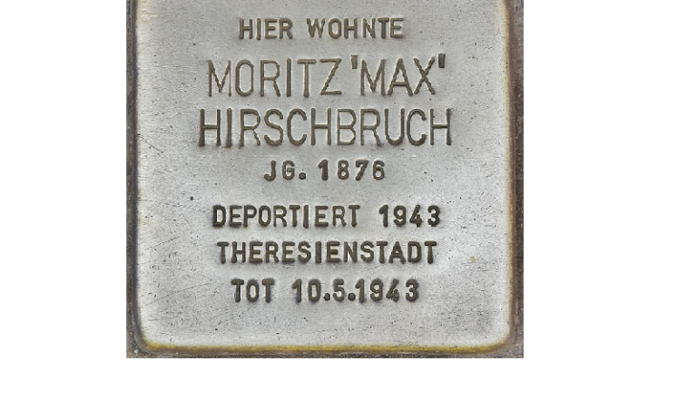 Stolperstein Moritz Hirschbruch