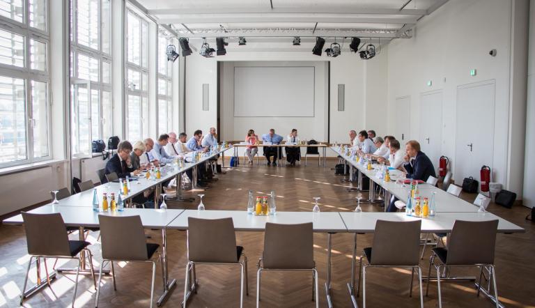 Die 49. Oberbürgermeister-Konferenz Ost des Deutschen Städtetages. Foto: Landeshauptstadt Potsdam/Robert Schnabel 
