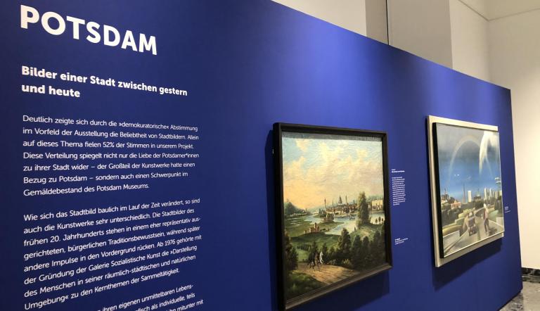 Ausstellung im Potsdam Museum: Eine Sammlung – viele Perspektiven. Kunst im Dialog von 1900 bis heute. Foto: Landeshauptstadt Potsdam/ Christine Homann