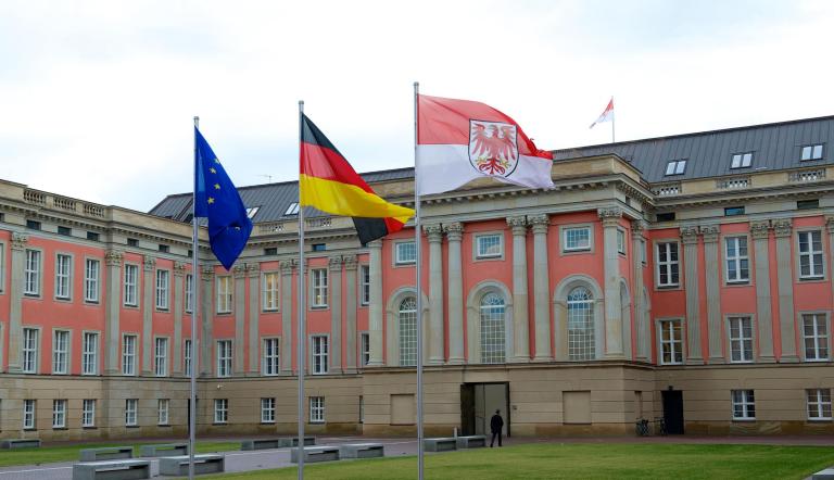 Der neue Landtag am Alten Markt