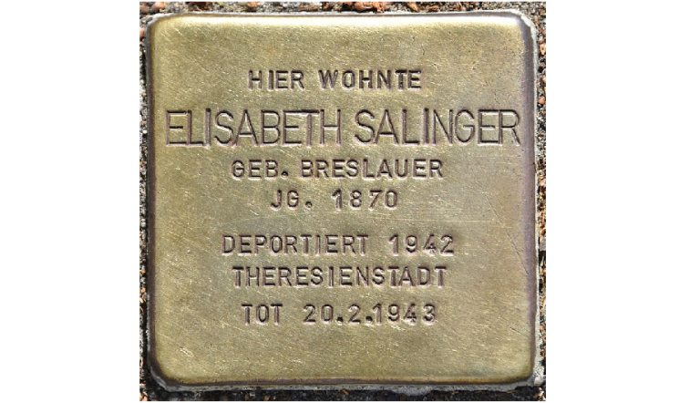 Stolperstein Elisabeth Salinger
