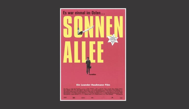 Das Bild zeigt das Plakat des Films "Sonnenallee".