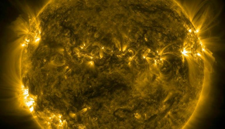 Unsere Sonne - Lebendiger Stern, Quelle: NASA, Foto: NASA, Lizenz: NASA