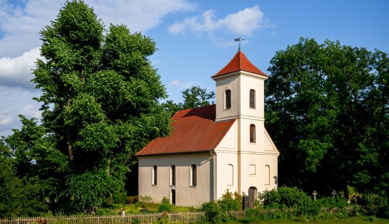 Nattwerder, Dorfkirche von NW, Foto: Andreas Fink, Lizenz: Andreas Fink