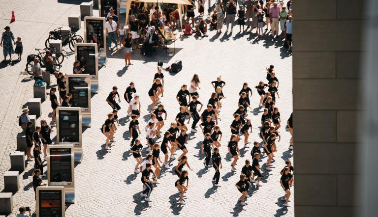 Die RokkaZ auf dem Alten Markt, Foto: Steven Ritzer, Lizenz: Landeshauptstadt Potsdam