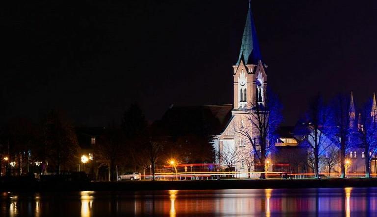 Maria Meeresstern am Abend, Foto: TK, Lizenz: Kath. Kirche Maria Meeresstern